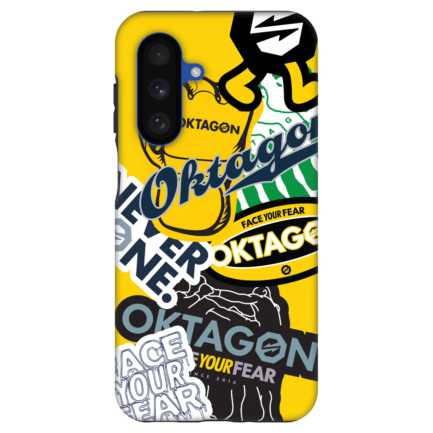 Picasee Fashion Case za Samsung Galaxy A17 5G - OKTAGON - Logo Archive