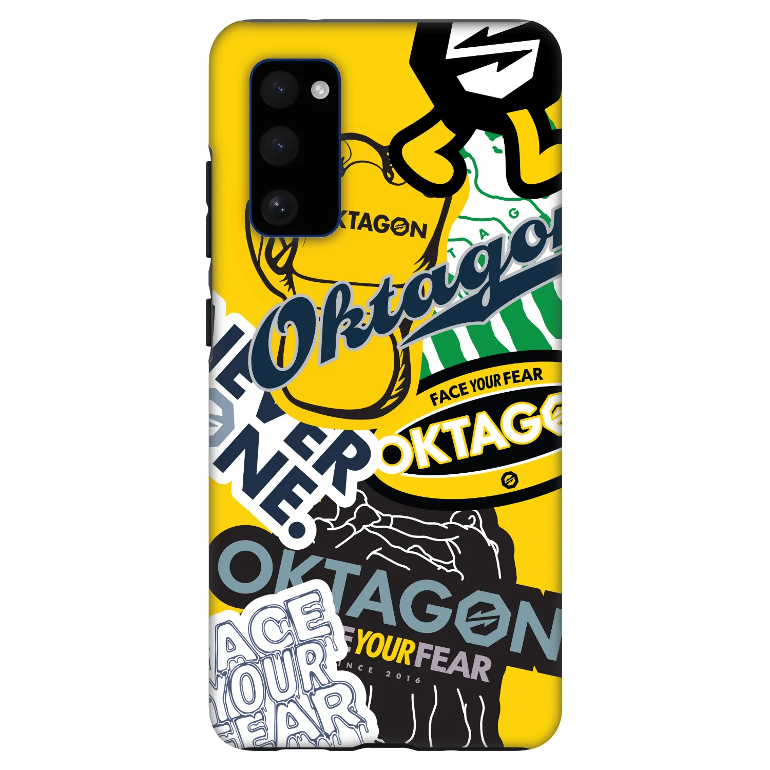 Picasee Fashion Case za Samsung Galaxy S20 FE - OKTAGON - Logo Archive