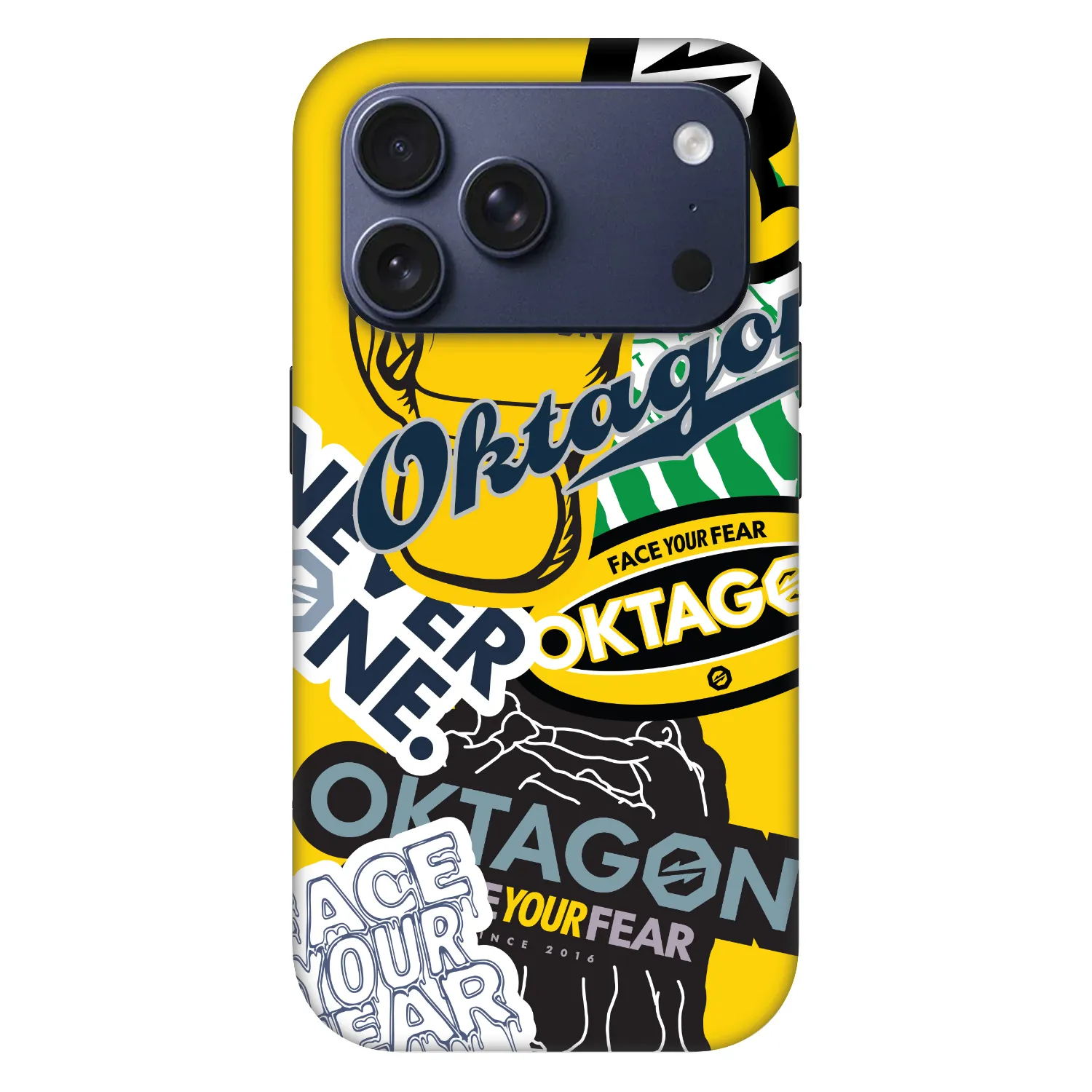 Picasee Fashion Case MagSafe za Apple iPhone 18 Pro - OKTAGON - Logo Archive
