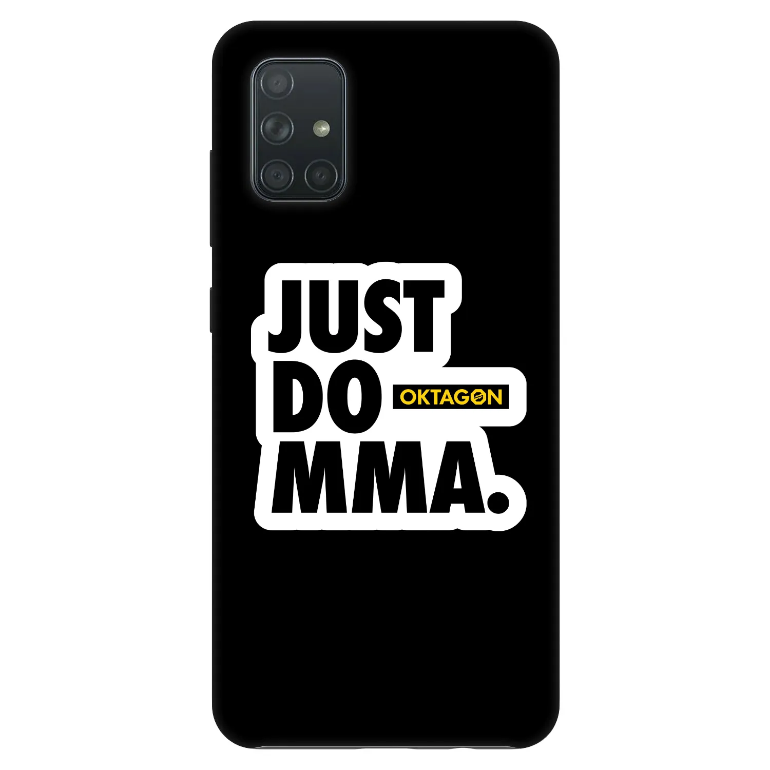 Picasee Fashion Case za Samsung Galaxy A71 A715F - OKTAGON - Just Do MMA