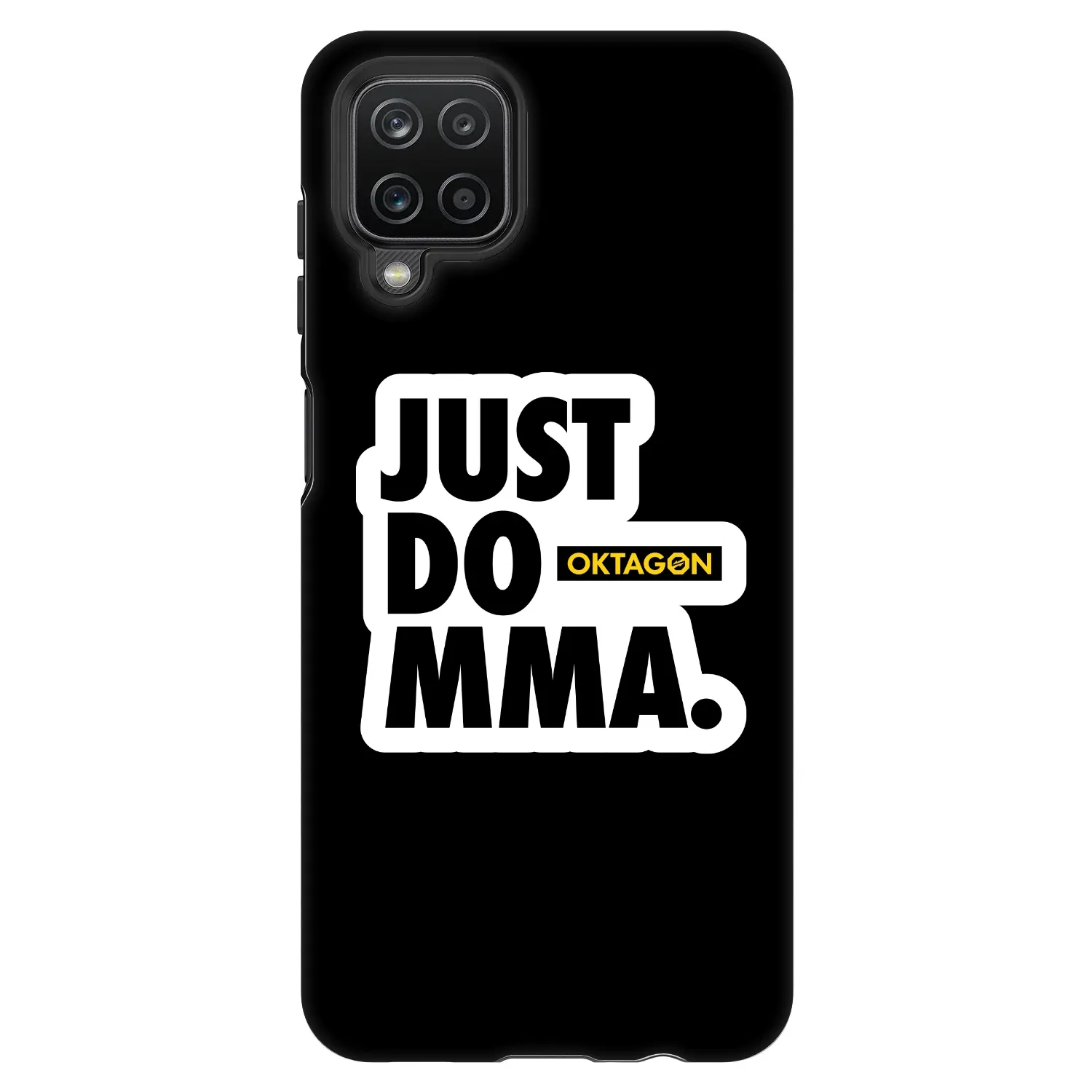 Picasee Fashion Case za Samsung Galaxy A12 A125F - OKTAGON - Just Do MMA