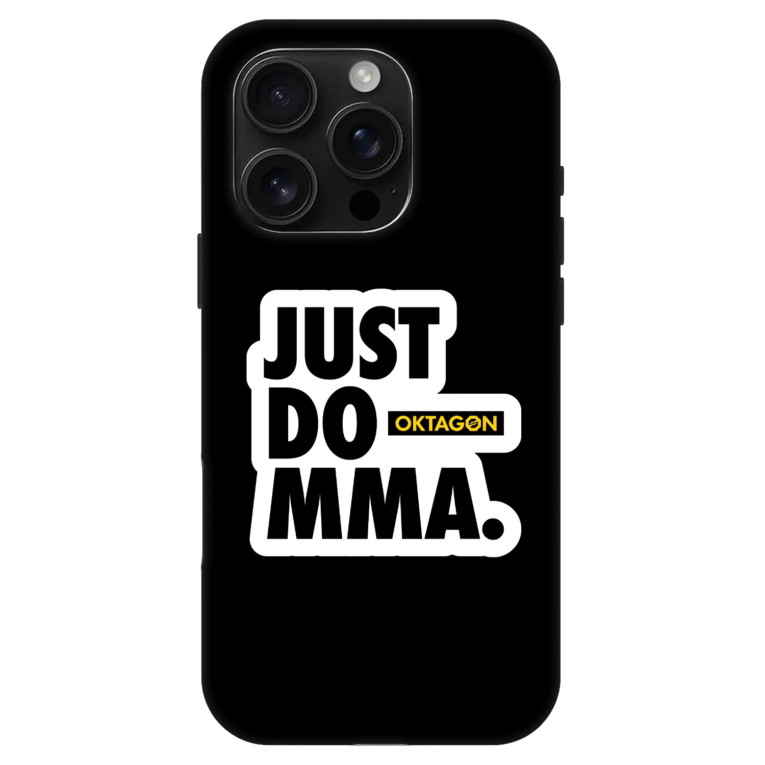 Picasee Fashion Case MagSafe za Apple iPhone 16 Pro - OKTAGON - Just Do MMA