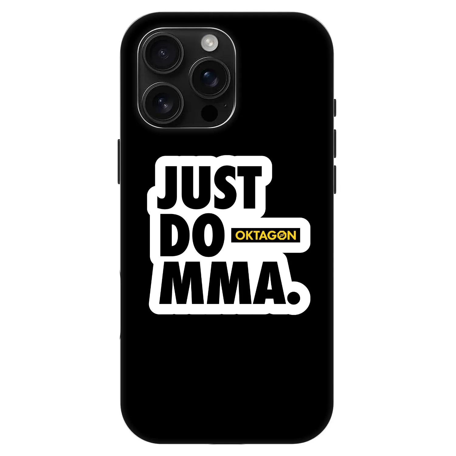 Picasee Fashion Case MagSafe za Apple iPhone 16 Pro Max - OKTAGON - Just Do MMA