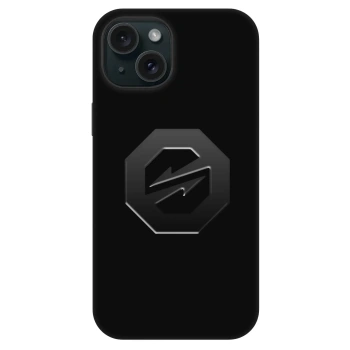 Maskica za Apple iPhone 15 - OKTAGON - Stealth Logo