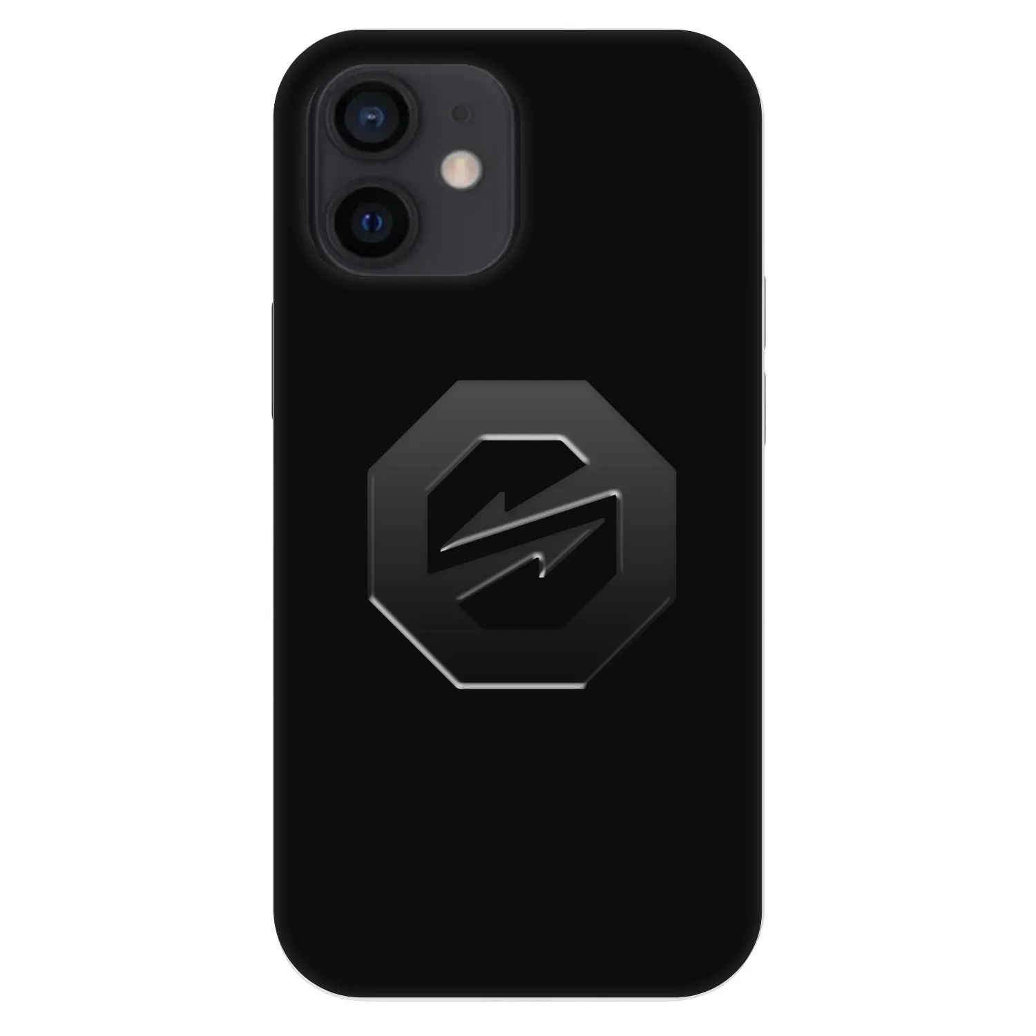 Picasee Fashion Case za Apple iPhone 12 mini - OKTAGON - Stealth Logo