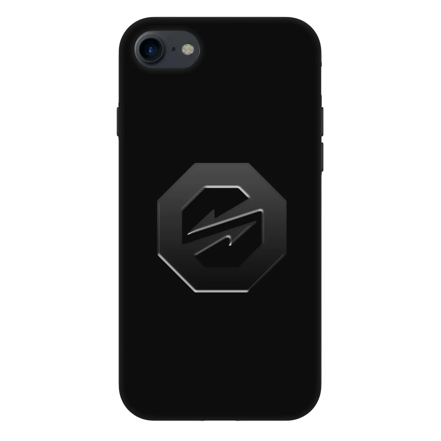 Picasee Fashion Case za Apple iPhone SE 2020 - OKTAGON - Stealth Logo