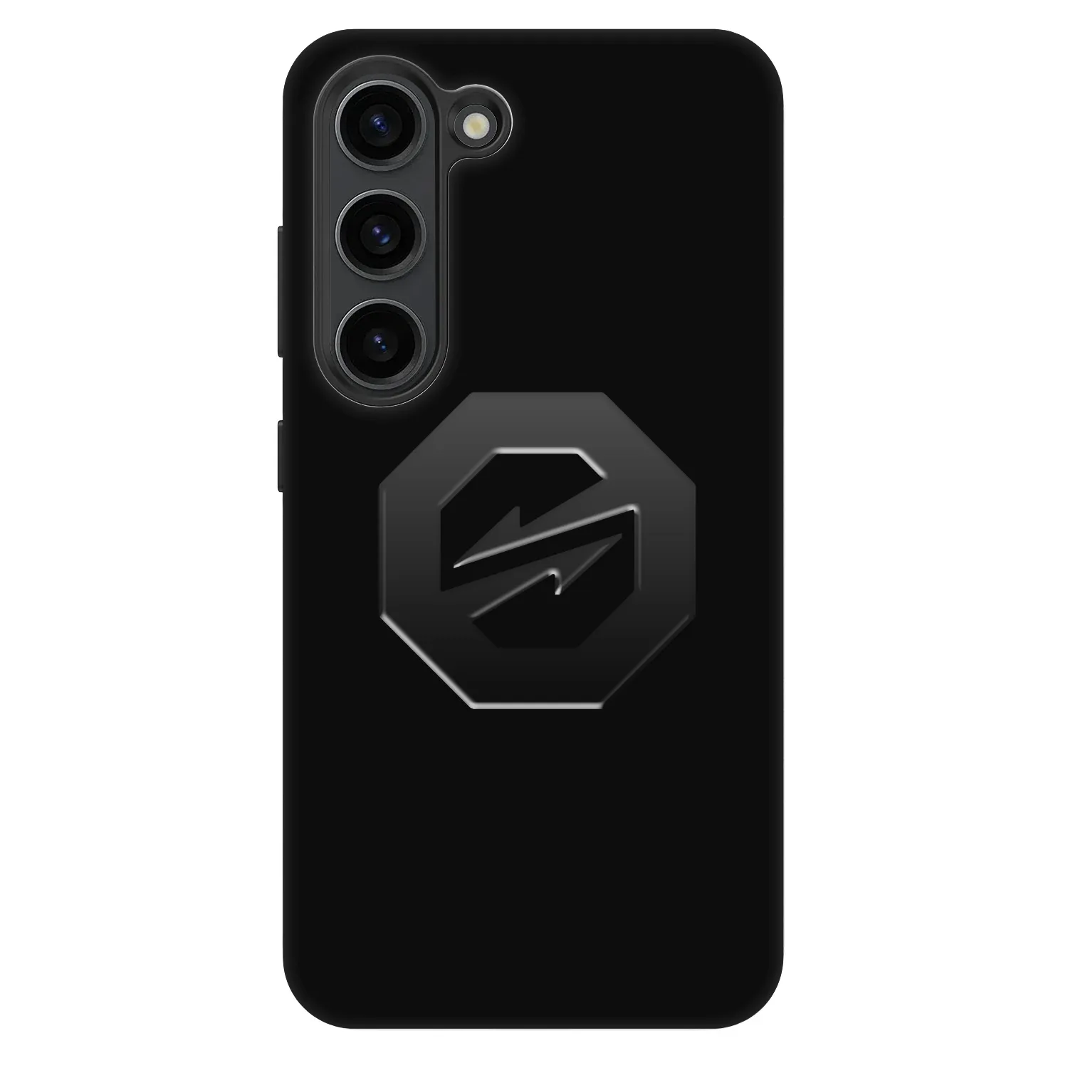 Picasee Fashion Case za Samsung Galaxy S23 5G - OKTAGON - Stealth Logo