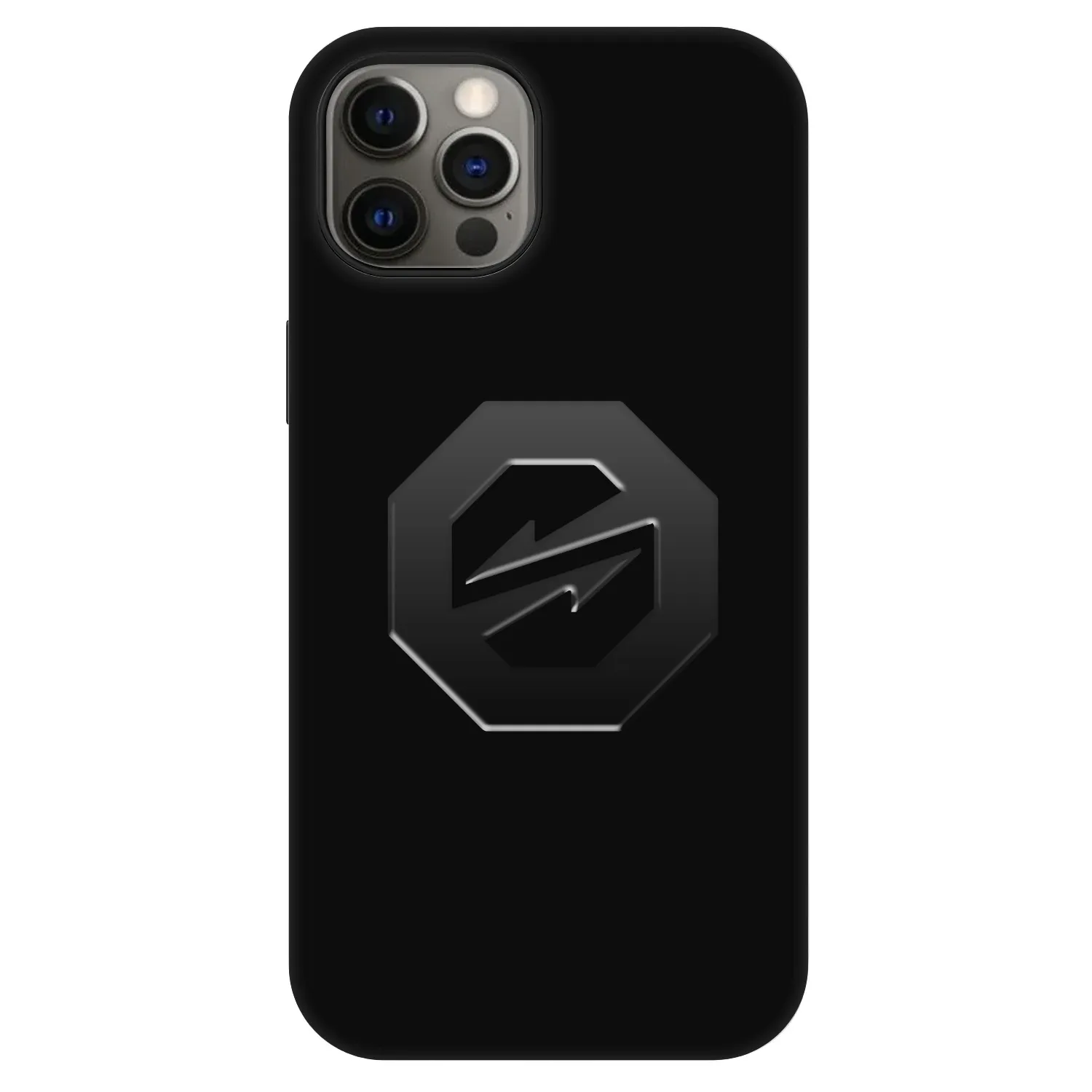 Picasee Fashion Case MagSafe za Apple iPhone 12 - OKTAGON - Stealth Logo
