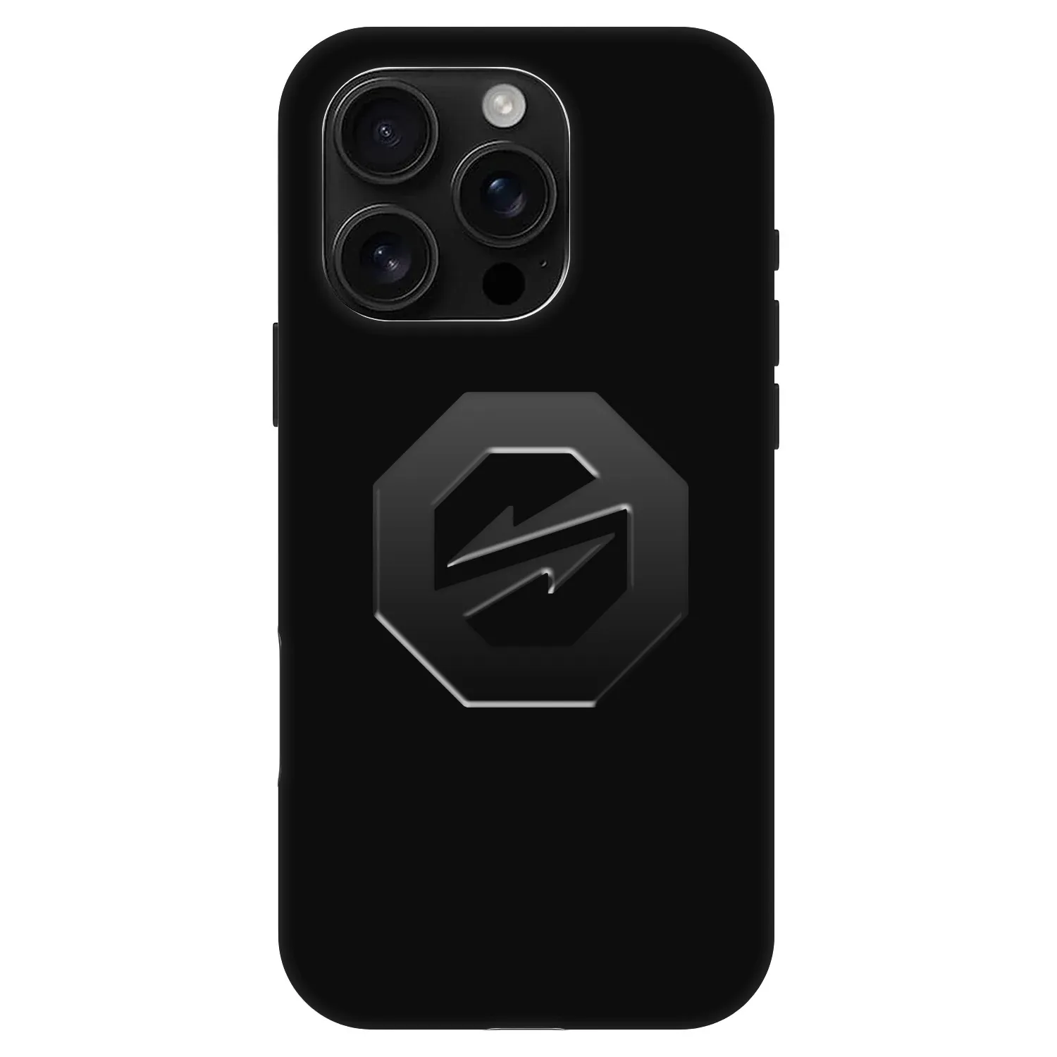 Picasee Fashion Case MagSafe za Apple iPhone 16 Pro - OKTAGON - Stealth Logo