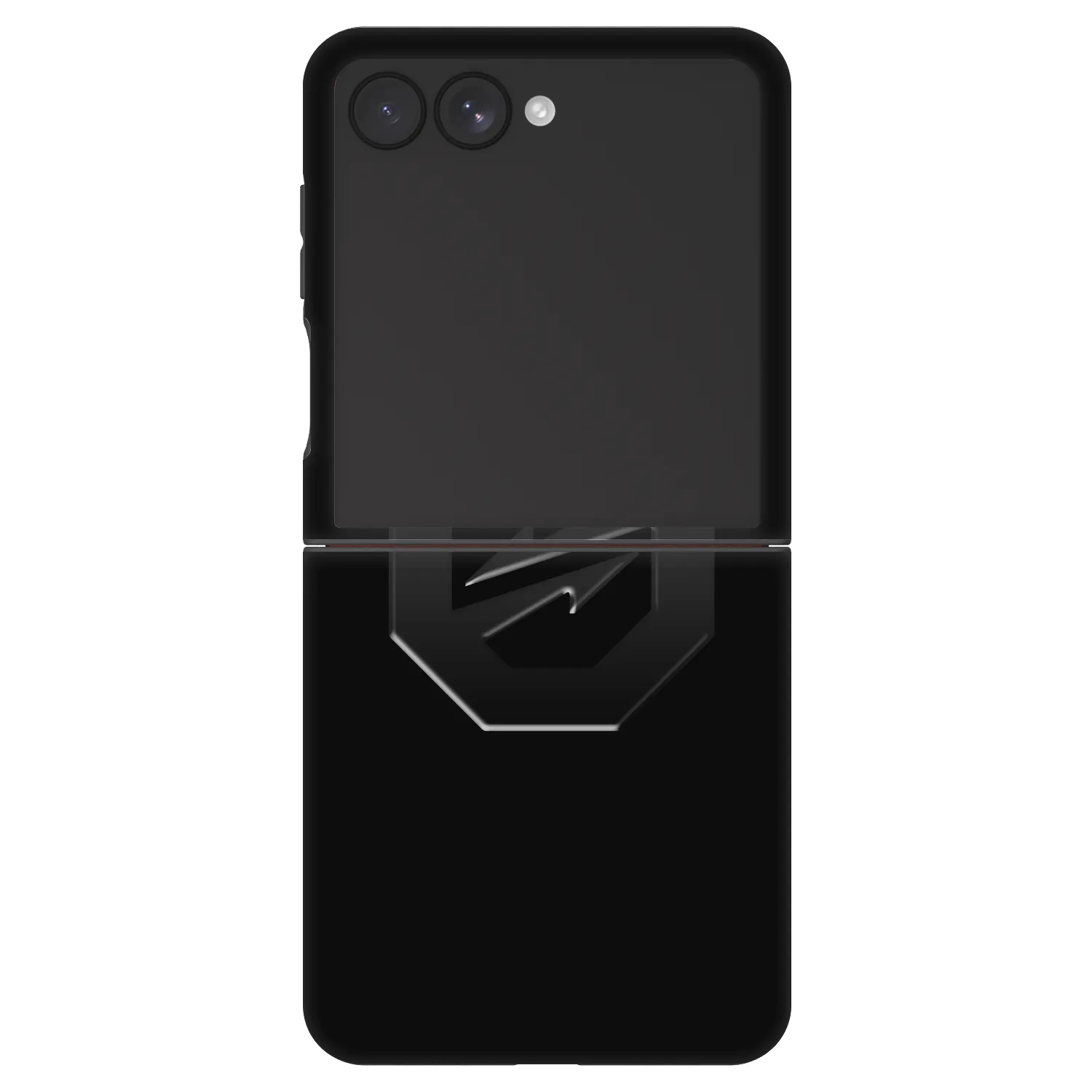 Picasee Fashion Case za Samsung Galaxy Z Flip7 5G - OKTAGON - Stealth Logo