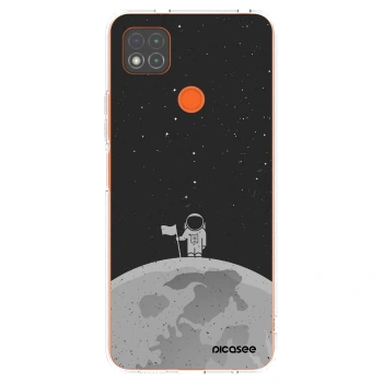 Picasee silikonska prozirna maskica za Xiaomi Redmi 9C - Astronaut