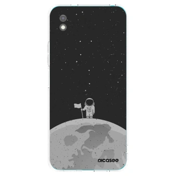 Picasee crna silikonska maskica za Xiaomi Redmi 9A - Astronaut