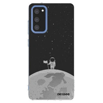 Picasee silikonska prozirna maskica za Samsung Galaxy S20 FE - Astronaut