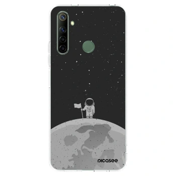 Picasee silikonska prozirna maskica za Realme 6i - Astronaut