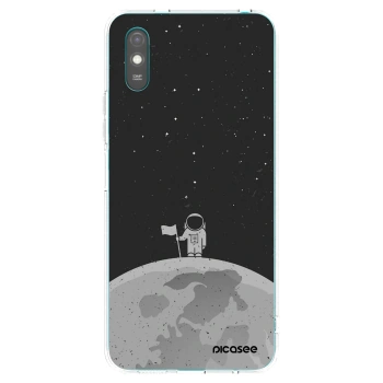 Picasee silikonska prozirna maskica za Xiaomi Redmi 9AT - Astronaut