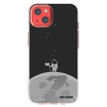 Picasee silikonska prozirna maskica za Apple iPhone 13 - Astronaut