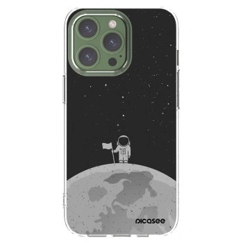 Picasee silikonska prozirna maskica za Apple iPhone 13 Pro - Astronaut
