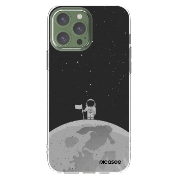 Picasee silikonska prozirna maskica za Apple iPhone 13 Pro Max - Astronaut