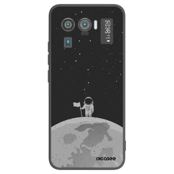 Picasee crna silikonska maskica za Xiaomi Mi 11 Ultra - Astronaut