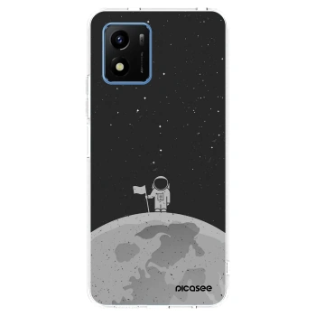 Picasee silikonska prozirna maskica za Vivo Y01 - Astronaut