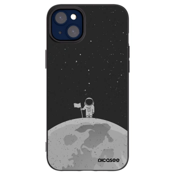 Picasee crna silikonska maskica za Apple iPhone 14 Plus - Astronaut
