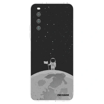 Picasee silikonska prozirna maskica za Sony Xperia 10 IV 5G - Astronaut