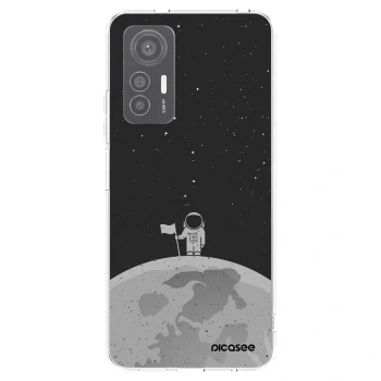 Picasee silikonska prozirna maskica za Xiaomi 12 Lite - Astronaut