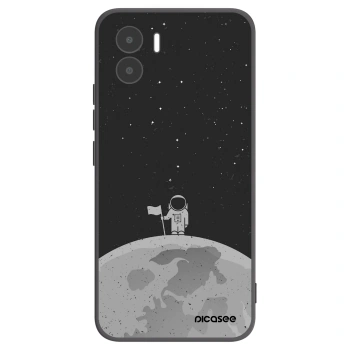 Picasee crna silikonska maskica za Xiaomi Redmi A1 - Astronaut