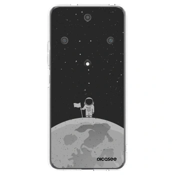 Picasee silikonska prozirna maskica za Honor Magic5 Lite 5G - Astronaut