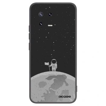 Picasee crna silikonska maskica za Xiaomi 13 Pro - Astronaut