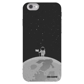 Picasee silikonska prozirna maskica za Apple iPhone 6/6S - Astronaut