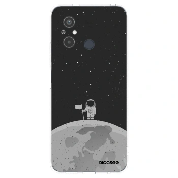 Picasee silikonska prozirna maskica za Xiaomi Redmi 12C - Astronaut