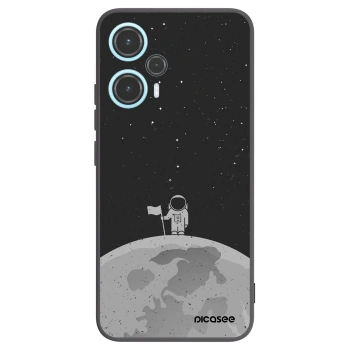 Picasee crna silikonska maskica za Xiaomi Poco F5 - Astronaut