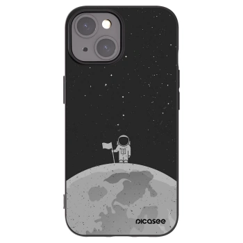 Picasee crna silikonska maskica za Apple iPhone 15 - Astronaut