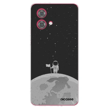 Picasee silikonska prozirna maskica za Motorola Moto G84 5G - Astronaut