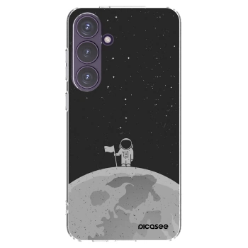 Picasee silikonska prozirna maskica za Samsung Galaxy S24+ S926B 5G - Astronaut