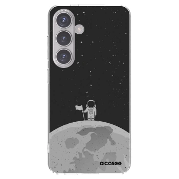 Picasee silikonska prozirna maskica za Samsung Galaxy S24 S921B 5G - Astronaut