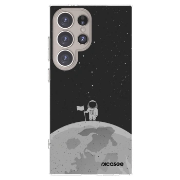 Picasee silikonska prozirna maskica za Samsung Galaxy S24 Ultra S928B 5G - Astronaut