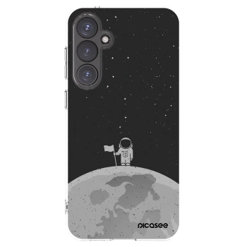Picasee silikonska prozirna maskica za Samsung Galaxy S23 FE S711B - Astronaut