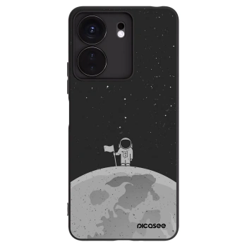 Picasee crna silikonska maskica za Xiaomi Redmi 13C 4G - Astronaut