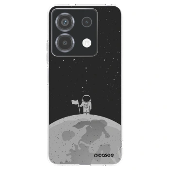Picasee silikonska prozirna maskica za Xiaomi Poco X6 - Astronaut