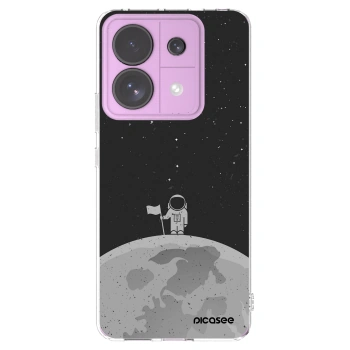 Picasee silikonska prozirna maskica za Xiaomi Redmi Note 13 Pro 5G - Astronaut