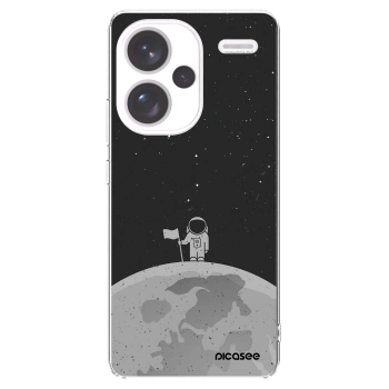 Picasee silikonska prozirna maskica za Xiaomi Redmi Note 13 Pro+ 5G - Astronaut