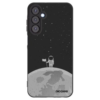 Picasee crna silikonska maskica za Samsung Galaxy A25 A256B 5G - Astronaut
