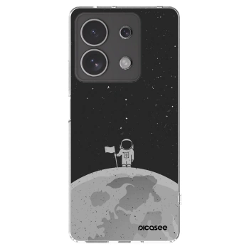 Picasee silikonska prozirna maskica za Xiaomi Redmi Note 13 4G - Astronaut