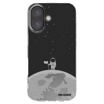 Picasee silikonska prozirna maskica za Apple iPhone 16 - Astronaut