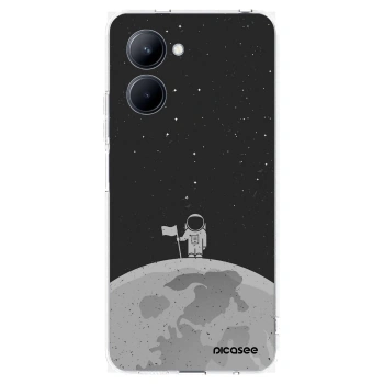 Picasee silikonska prozirna maskica za Realme C33 (2023) - Astronaut