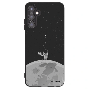 Picasee crna silikonska maskica za Samsung Galaxy A05s A057G - Astronaut