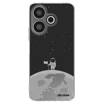 Picasee silikonska prozirna maskica za Xiaomi Redmi 13 4G - Astronaut