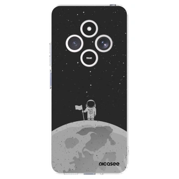 Picasee silikonska prozirna maskica za Xiaomi Redmi 14C - Astronaut